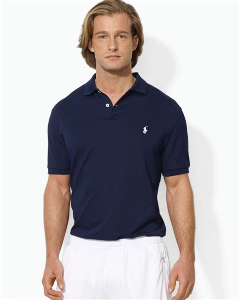 Ralph lauren Polo Performance Polo Shirt in Blue for Men | Lyst