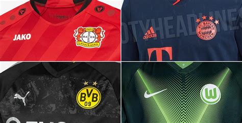 All 19-20 Bundesliga Kits Leaked / Released So Far - Overview - Footy ...