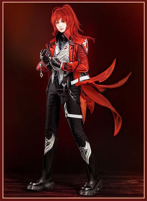 Diluc Genshin Impact Cosplay, Hobbies & Toys, Toys & Games on Carousell