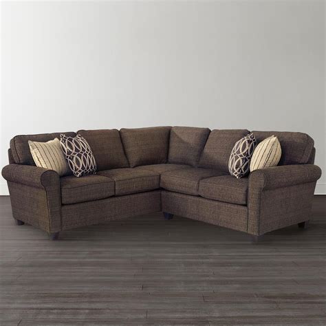 L-Shaped Sectional by Bassett Furniture, 94" x 91", $1999, Bassett, fabric options | Decorating ...