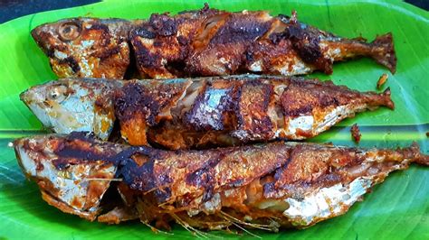 Aila Fish Tawa Fry | Bangada Fish Fry | Kerala Fish Fry | Mackerel Fish Fry |Ambikavin Samayal ...