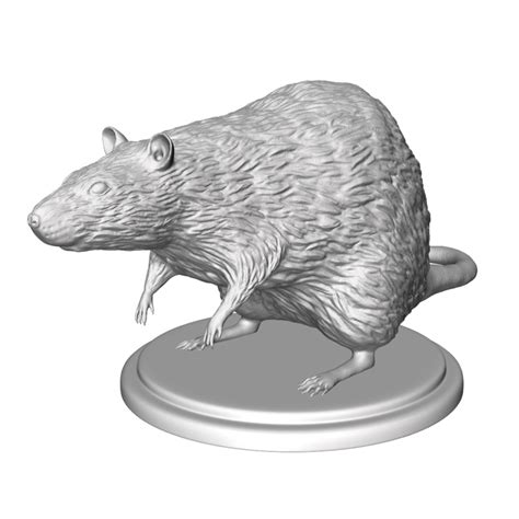 sculpture rat 3ds free