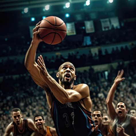 Premium AI Image | A basketball player with the number 13 on his jersey