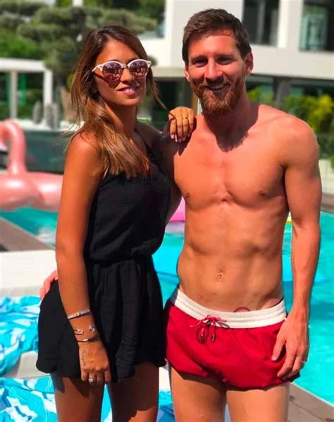 Lionel Messi reveals new intimate tattoo of his wife's lips inked near ...