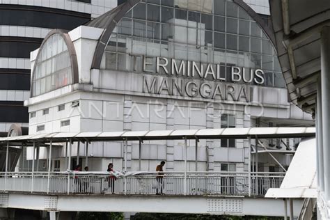 RENCANA JEMBATAN TERMINAL-STASIUN MANGGARAI | ANTARA Foto