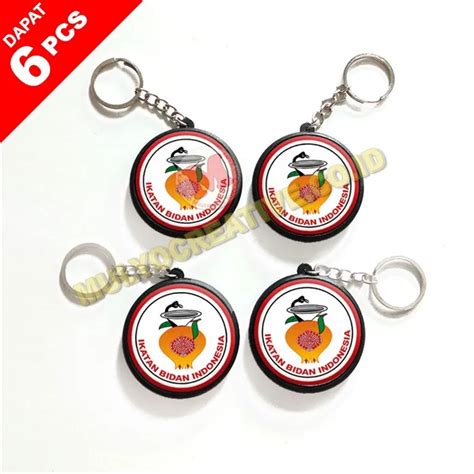 Gantungan Kunci Logo IBI Ganci Logo Ikatan Bidan Indonesia Souvenir ...