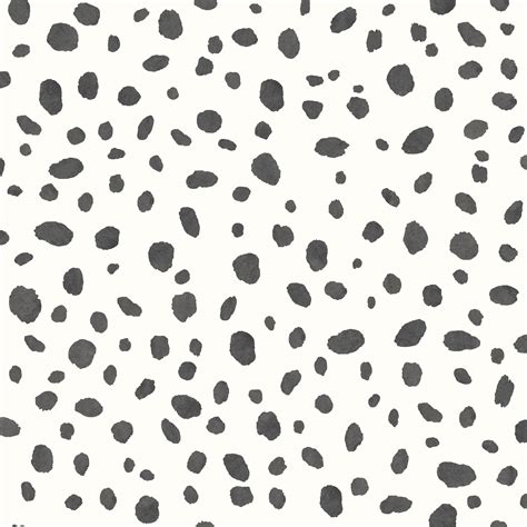 Dalmatian Spot White and Black Holden 12940 Wallpaper