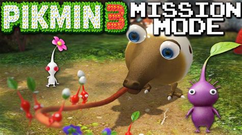 Pikmin 3: Purple & White Piks! - Mission Mode PART 1 (Nintendo Wii U HD ...