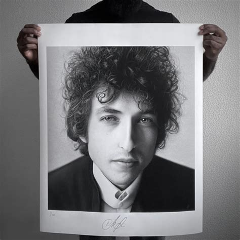 Bob Dylan Portrait - Kelvin Okafor Art