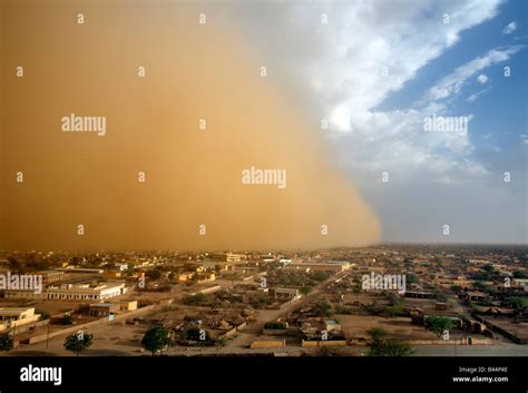 A sandstorm is seen in Teseney, Eritrea Stock Photo - Alamy