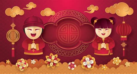 Chinese Happy New Year 1181241 Vector Art at Vecteezy