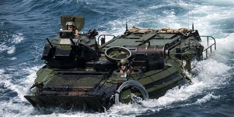 All About the Giant Amphibious Vehicles the Marines Sent to Texas