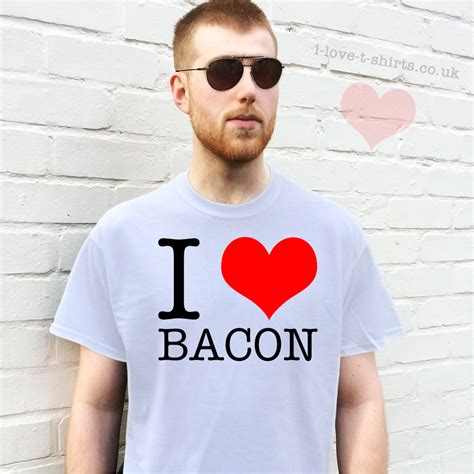 I Love Bacon T-shirt - I Love T-shirts