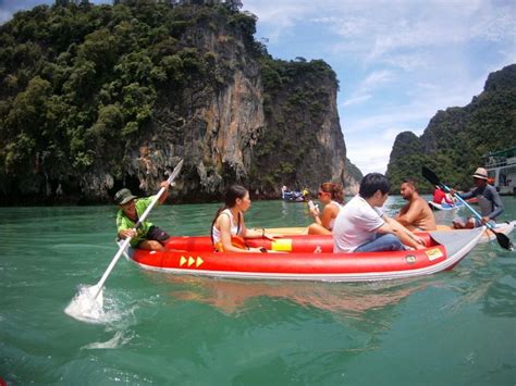 Phang Nga Bay Sea Canoe. Best Phuket tour