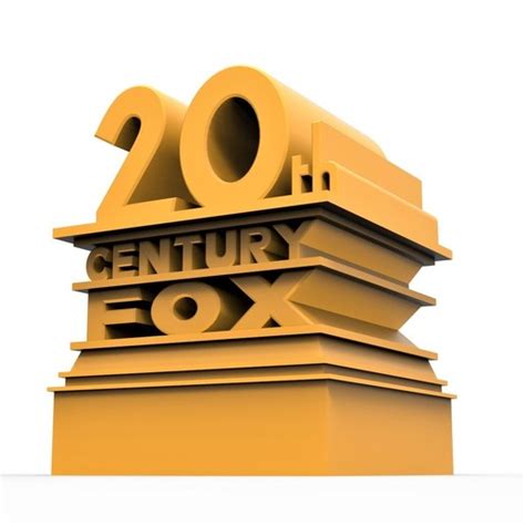 20th Century Fox Logo 3d Printed ~ news word