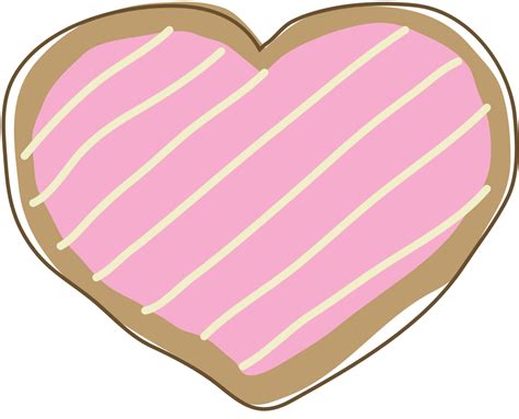 Heart cookie 36649787 Vector Art at Vecteezy