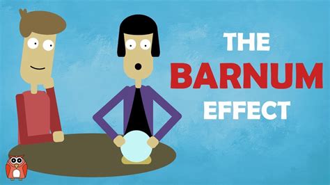 The Barnum Effect - Why People Believe In Astrology And Psychics - YouTube