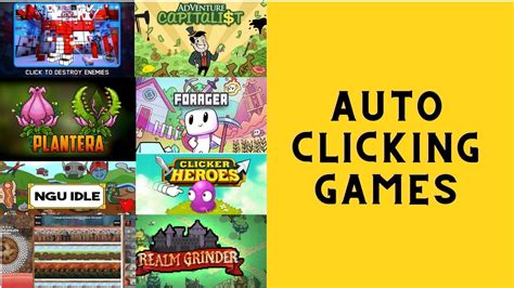 10 Games That Need Auto Clicker | My Click Speed