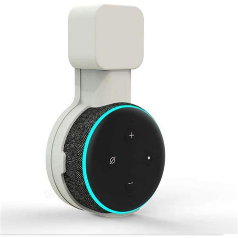 Echo Dot Wall mount Holder for 3rd Gen – Alexa Outlet Holder – Multiple Color Options By Sirius ...