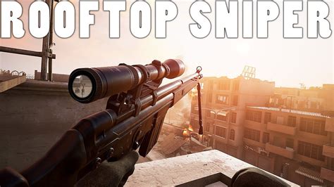 ROOFTOP SNIPER - Squad Fallujah Gameplay - YouTube