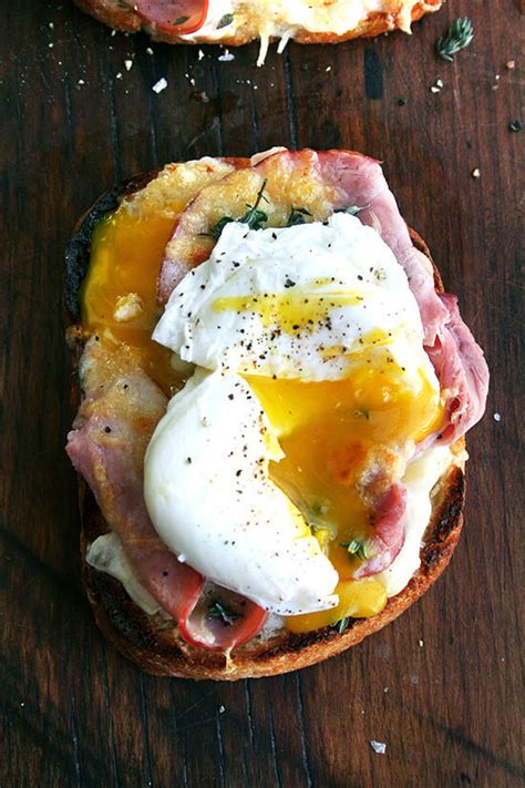 Croque Monsieur (Madame) with Poached Eggs | Alexandra’s Kitchen