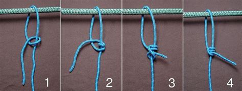 Taut-line hitch - Wikipedia | Scout knots, Survival skills, Knots