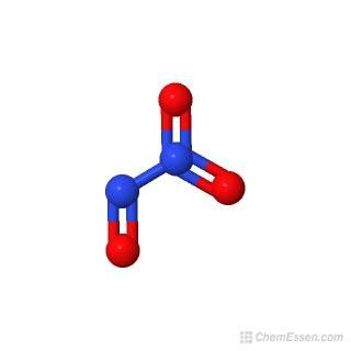 Dinitrogen trioxide Structure - N2O3 - Over 100 million chemical ...