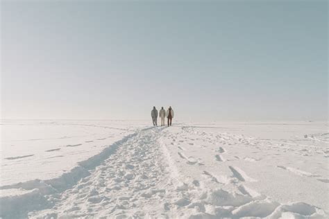 Photograph of People Standing During Winter · Free Stock Photo