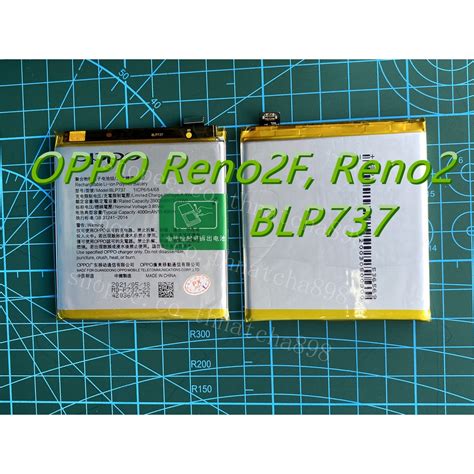 แบตเตอรี่ oppo Reno 2F BLP737 Battery แบต ใช้ได้กับ ออปโป้ Reno2FReno2 ...