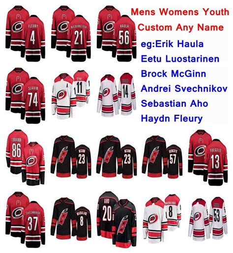 2020 Carolina Hurricanes Jerseys Womens Kids Martinook Jersey Brock ...