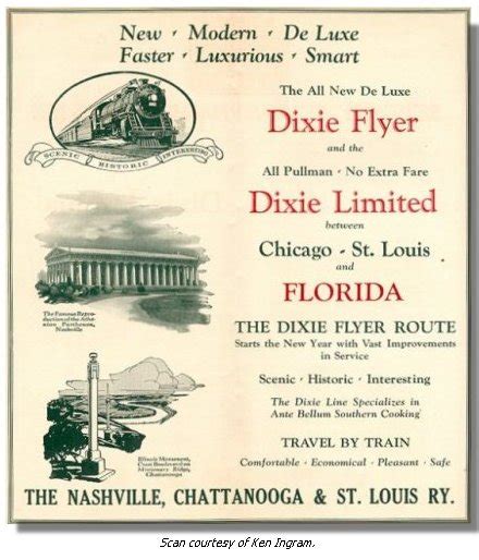 NC&StL Memorabilia Dixie Flyer