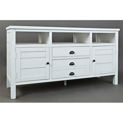 60 in. Media Console in Weathered White - Walmart.com - Walmart.com