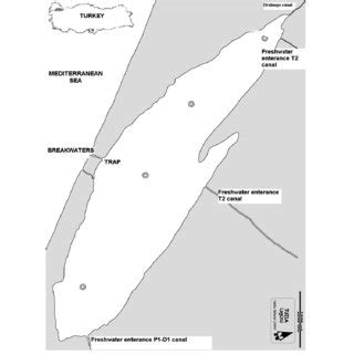 A Map of Tuzla Lagoon, Turkey. | Download Scientific Diagram