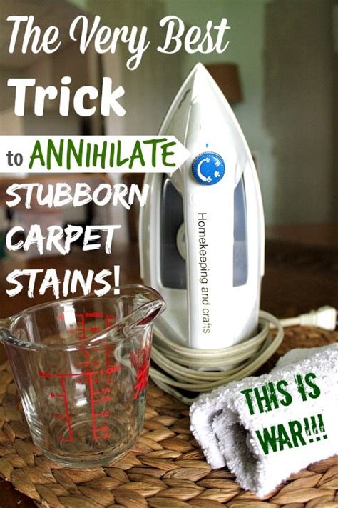 Homemade DIY Cleaner for Stubborn Carpet Stains | The Creek Line House