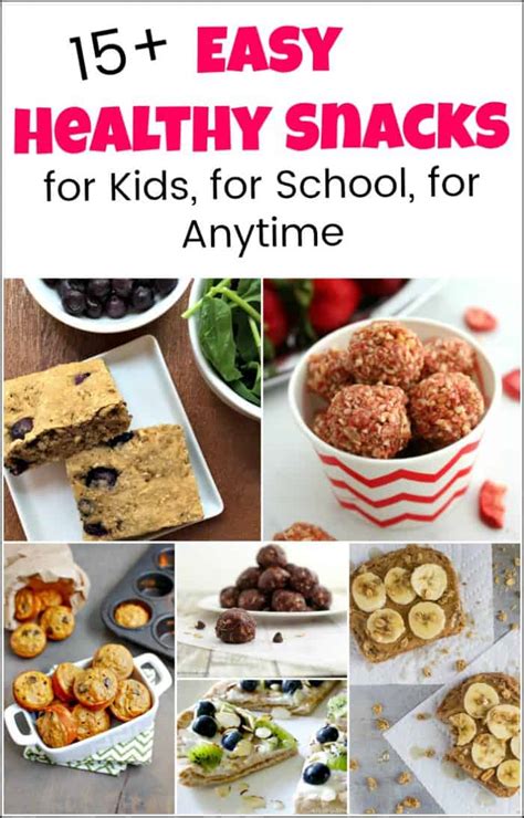 40+ Easy Healthy Snacks for Both Kids and Adults