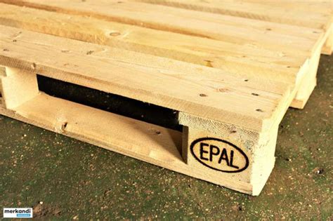 NEW Euro pallet EPAL® license. Price NOW - 812 pallets - 9,00€ /pc ...