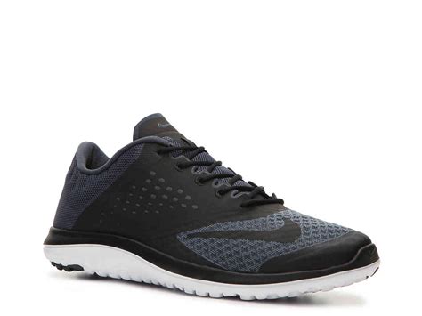 Nike Synthetic Fs Lite Run 2 Lightweight Running Shoe in Black/Grey ...