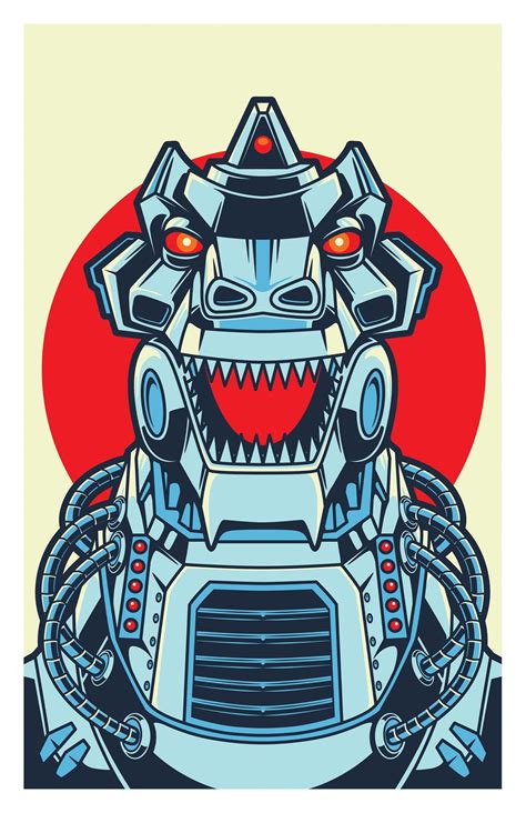 Ready Player One Mechagodzilla 11x17 impresión - Etsy México | Juguetes de godzilla, Arte súper ...