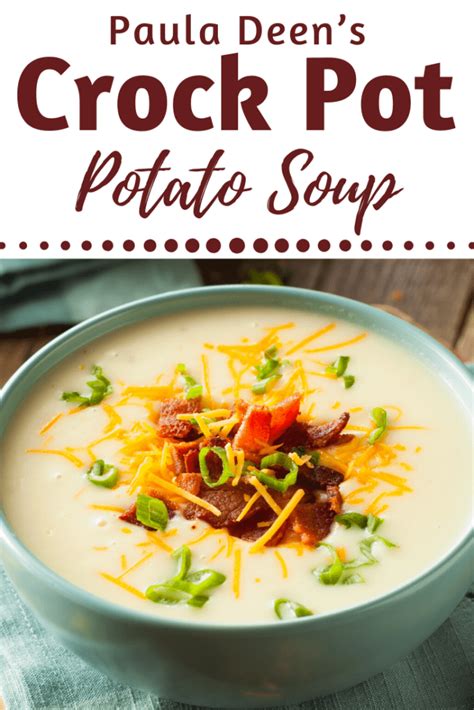 Paula Deen's Crockpot Potato Soup - Insanely Good