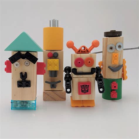 Make your own Robot Family – MakeKit DIY Craft Kits