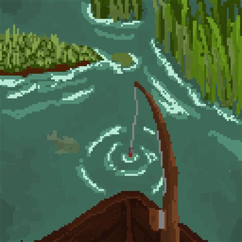 Fishing.. : r/PixelArt