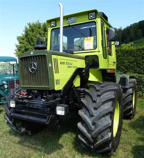 MB trac 900 turbo, Allradschlepper von Mercedes, gebaut von 1987-91, 90PS, ... - Fahrzeugbilder.de