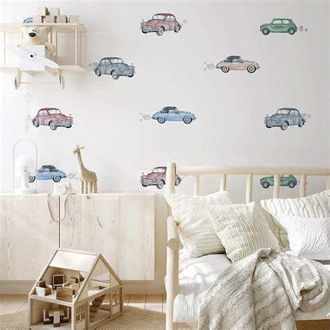 Vintage Car Wall Decals | Urbanwalls