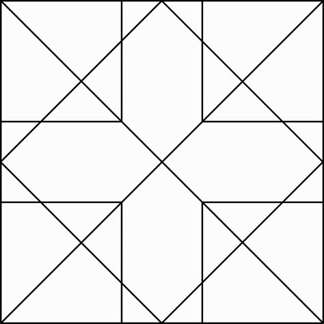 Geometric Block Pattern 15 | ClipArt ETC