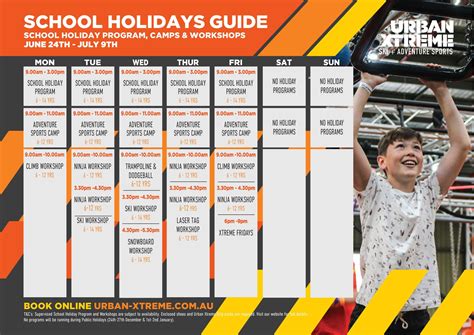 Kids School Holiday Activities Brisbane | Urban Xtreme - Urban Xtreme