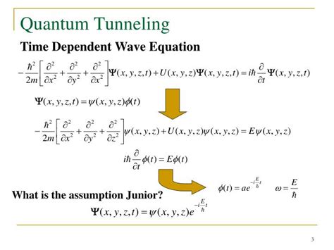 PPT - Quantum Tunneling PowerPoint Presentation - ID:1410202