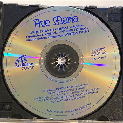 Various - Ave Maria (CD) (VG+) – Restory Music