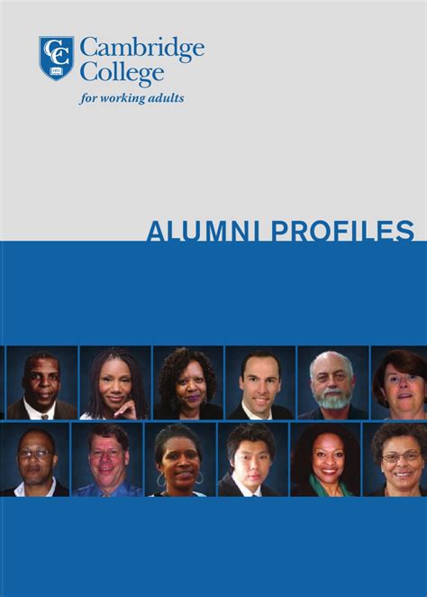 Alumni Profiles by Cambridge College - Issuu