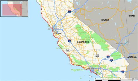 Drive The Pacific Coast Highway In Southern California - Map Of Pch 1 ...