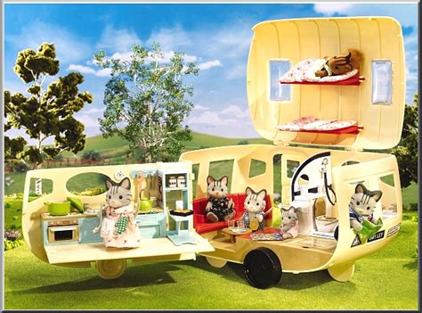 Calico Critters Caravan Family Camper - Building Blocks